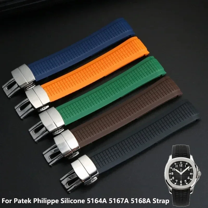 Patek Philippe Watch Aquanaut - Rubber Watchband Aquanaut Fits For Patek
