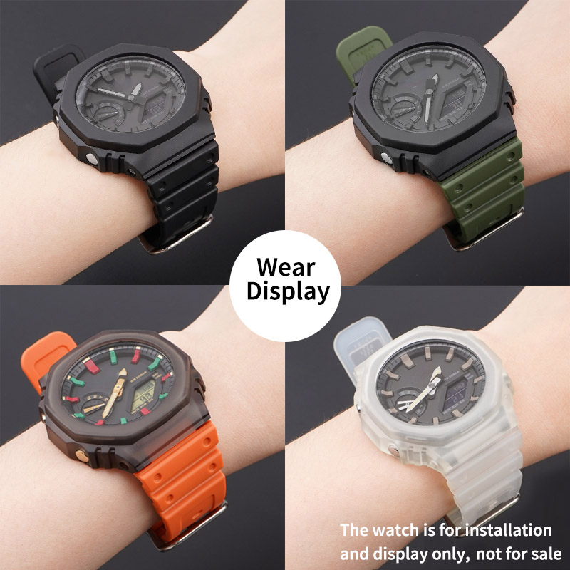 Rubber Strap for Casio G SHOCK - огляд і ціна Casio Watch G-Shock Ga-2100