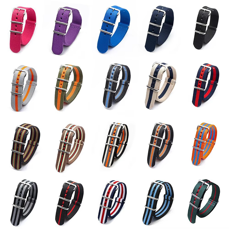 18/20/22/24mm Cambos Stripes S - огляд і ціна Nato Strap Nylon