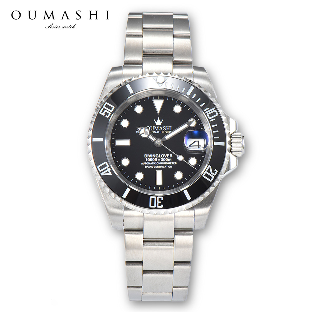 40mm watch Automatic mechanica - огляд і ціна Stainless Bracelet Diver