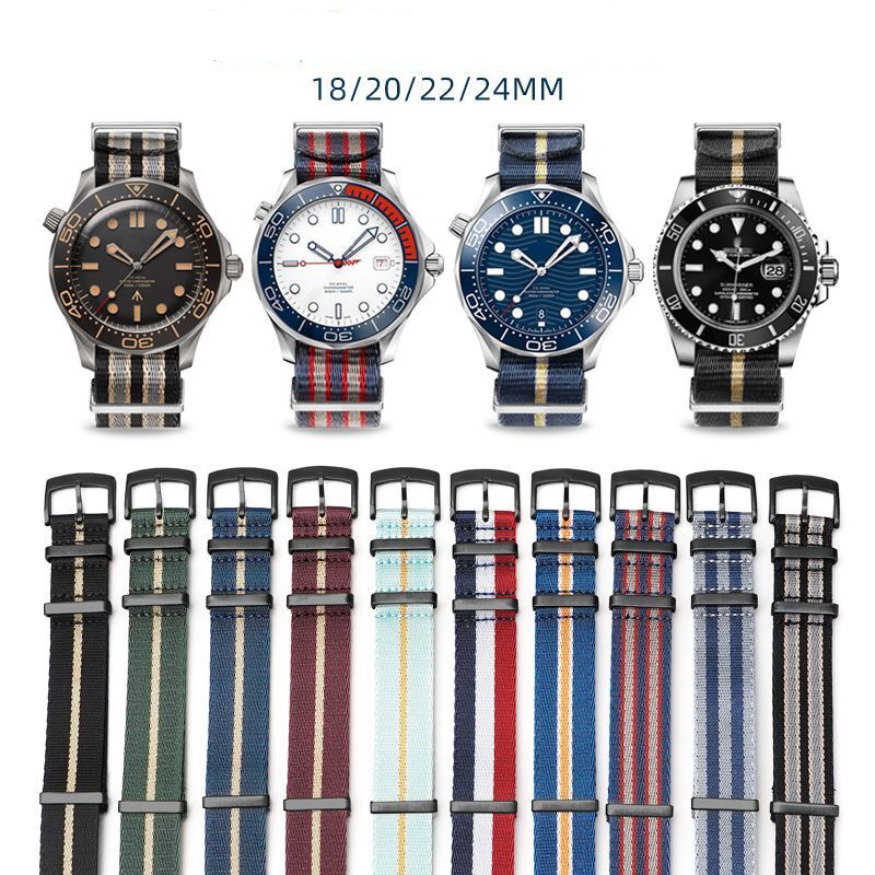 Superior Nylon Watchband for O - огляд і ціна Nato Strap Nylon