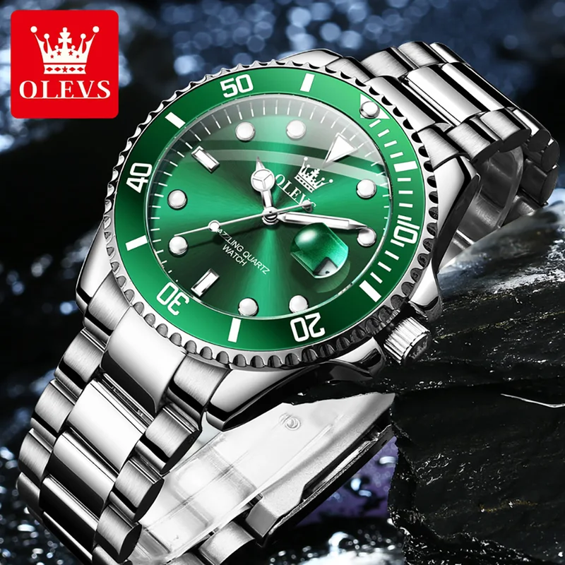 OLEVS Original Quartz Watch fo - огляд і ціна Rolex Watch Datejust