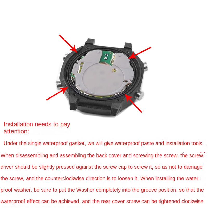 Rear cover waterproof ring for - огляд і ціна Casio Watch G-Shock Ga-2100