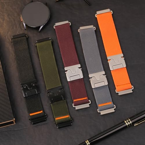 20mm 22mm band For Amazfit bip - огляд і ціна Parachute Strap Elastic